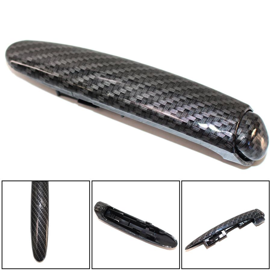 Carbon Fiber Look Parking Brake Handle Protect Cover Fit For Honda Civic 2006-2011