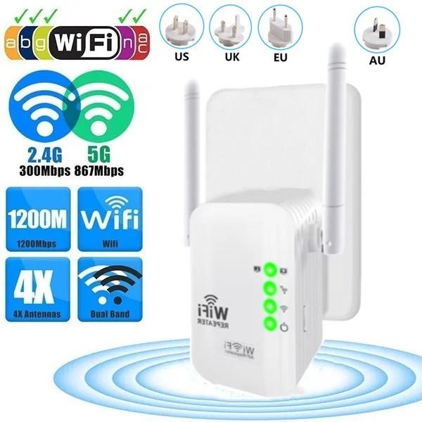 Zesilovač dosahu WiFi signálu 300 Mbps Wi-Fi zesilovač Bezdrátový síťový extender Zesilovač Internetový opakovač