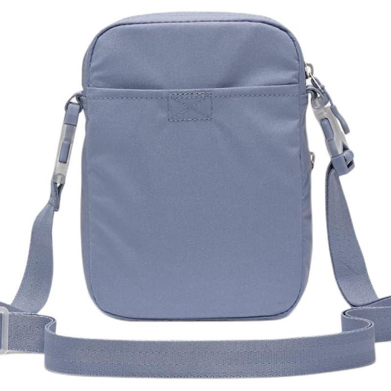 Nike ELEMENTAL Fabric Portable Crossbody Bag, Shoulder Bag Unisex Gray Slate Blue & Light Silver Casual DN2557-493