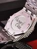 Fashionable Men's Watches Full Diamond-Set Luxury Quartz Watches