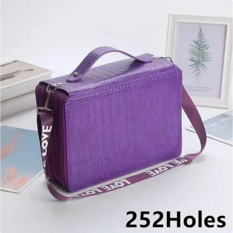 Barevné Květiny 200/252 Děrový Penál Záclona Kreativní Skica Multifunkční Velkokapacitní Kreslení Studentský Set Penálu