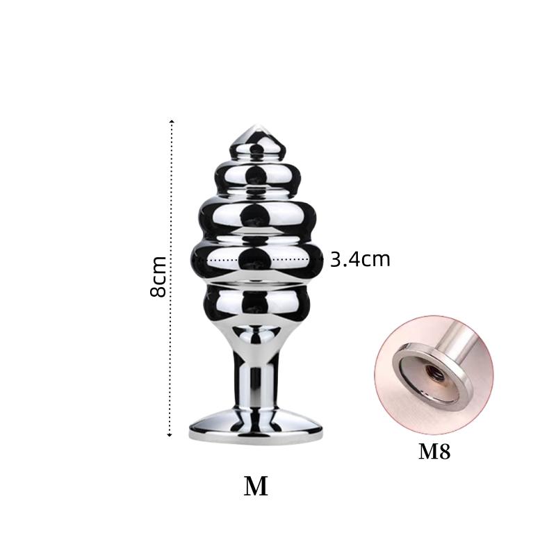 BDSM Faux Fox Tail Anal Plug with Removable Smooth Butt Plug for Men Women Role-playing Adult Games Sex Toys