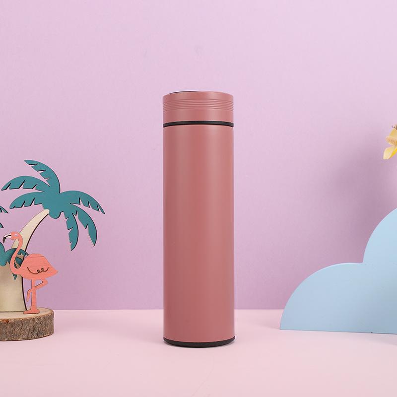 Hochwertiger neuer intelligenter temperaturempfindlicher Thermosbecher Praktischer Wasserbecher für den Außenbereich Teetasse für Herren Teetrennbecher