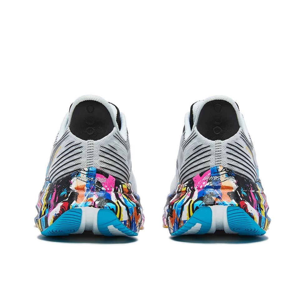 SAUCONY Endorphin Speed 5 Vielseitig Bequem Leicht Reaktionsfreudige Laufschuhe Herren Sneaker Weiß Blau Lila S21007-209