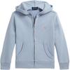 Polo Sweatshirt SS26 Einfarbig Gesticktes Logo Langarm Kapuzenpullover Standard Passform Kinder Kinder sweatshirt 323964134-503