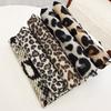 New Autumn and Winter Fashion Imitation Cashmere Scarf for Women, Classic Leopard Print Long Thickened Warm Shawl