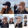 Winter Knitted Earflap Hat For Women With Windproof And Warmth Features For Outdoor Activities