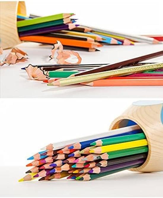 Colored Pencils Castle Series with Sharpener Entrance Gift Faber-Castell 48-Color Oil-Based (115748) [Product Code] Design, Drawing, Doodle, Adults,