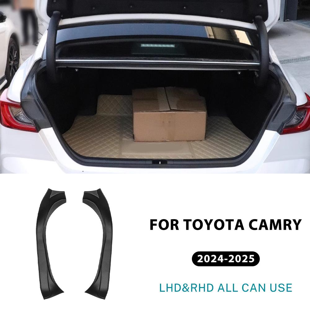 For Toyota Camry 2024-2025 Trunk Side Cover Panels 2PCS Left Right Rear Cargo Area Trim Interior Accessories Protector Guard Pad