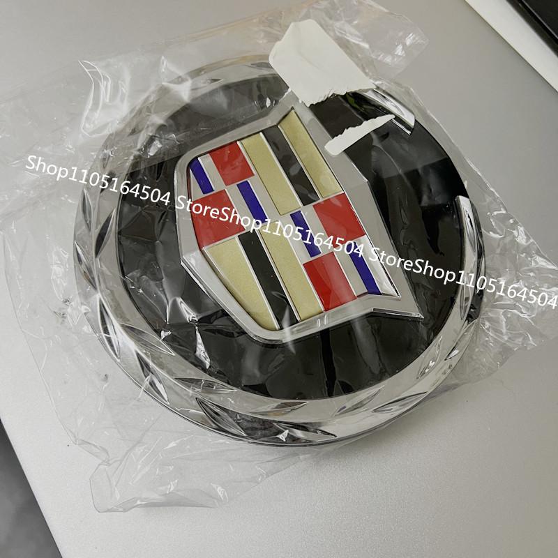 14,5 CM dla Cadillac Escalade 2007 2008 2009 2010 2011 2012 2013 2014 Samochód Przednia Maskownica Środkowa Emblemat Odznaka Naklejka Akcesoria