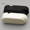 Compact Tablet Container 3D Printed Pill Box with Sliding Cover, Portable Mini Case Honeycomb Texture, Pocket Size Medication Storage for Travel