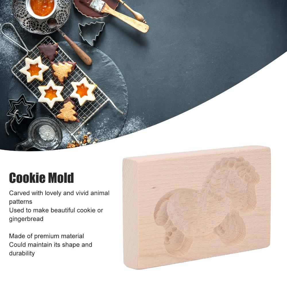 Sparrow Cat Sheep Hedgehog Horse Animal Cookie Mold Smooth Surface Cookie Cutter  Home Baking