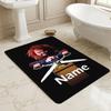 Personalized Name Horror Doll Living Room Non-Slip Area Rug Soft Carpet for Bedroom Playroom Sofa Office Home Decor Doormat