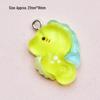 Ocean Series Resin Keychain: Whale, Octopus, Dolphin, Starfish, Mermaid Jewelry Accessories