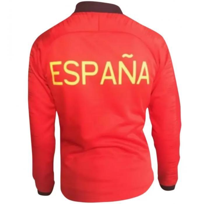 Spain Children's Red Polyester Football Tracksuit - - Red