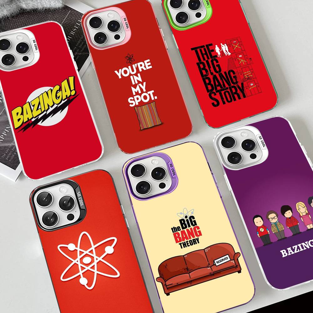 TV S-Shows The Bigs Bang Theory Sheldon Phone Case For IPhone 17 16 15 14 13 Pro Max Plus Matte Color Back Cover