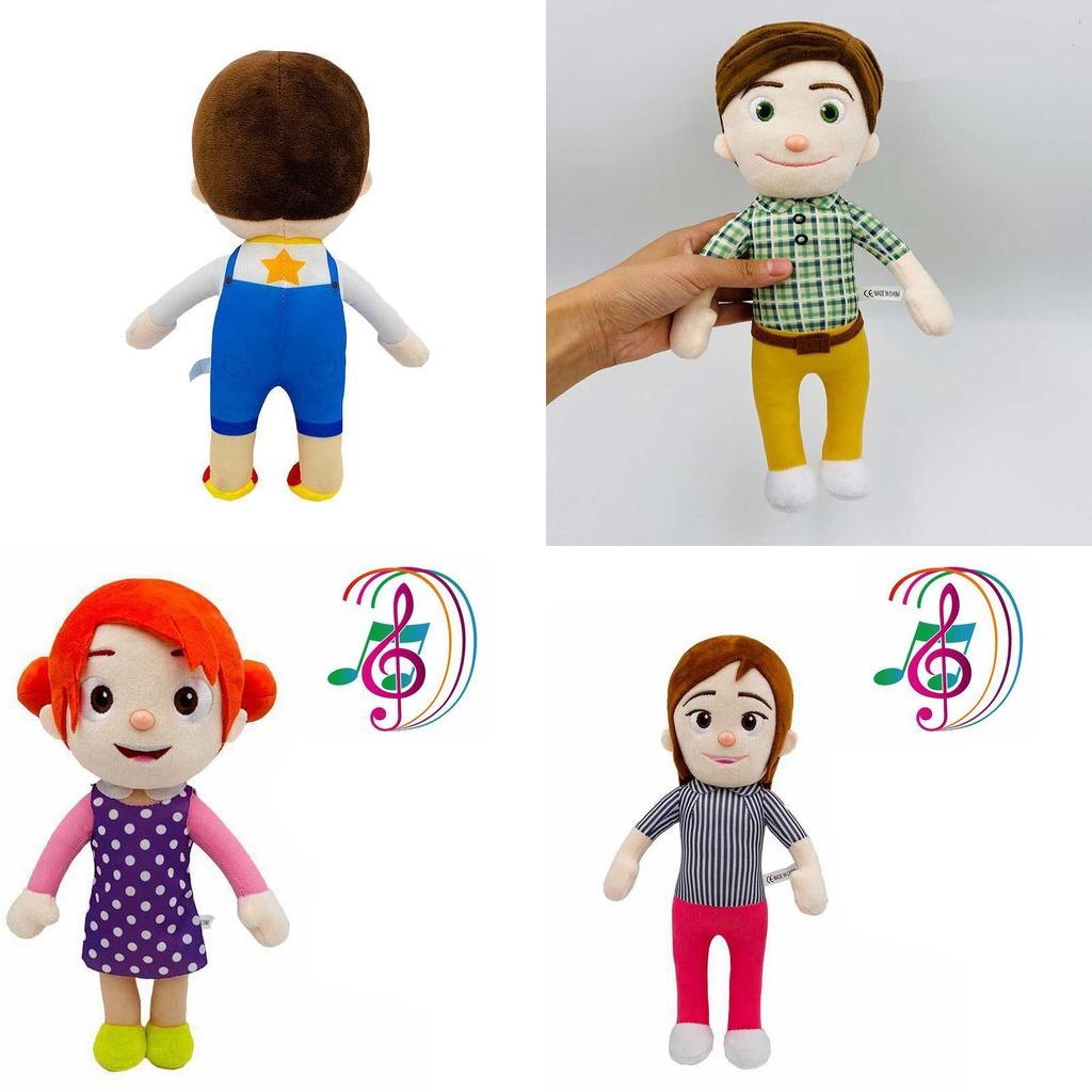 Adorable Cocomelon Music Plush Toy With Educational Features For Kids' Delight