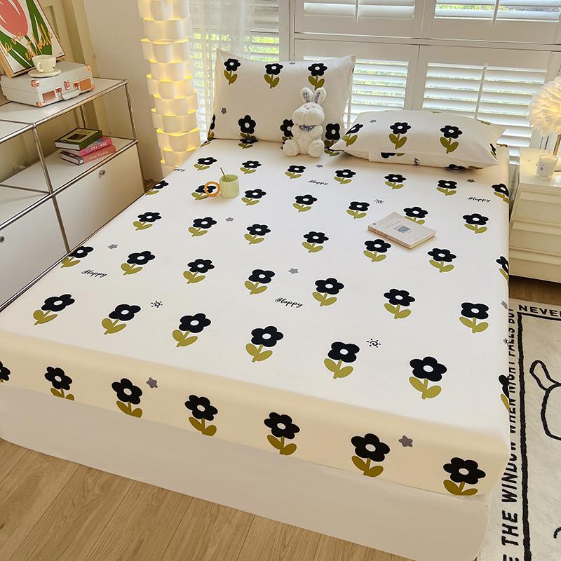 Laken i tegneseriestil til barnerom sabanas Hudvennlig madrasstrekk Hjem Sengetøy(Ingen putevar)
