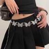 European Retro Metal Chain Waist Accessory for Dresses & Sweaters