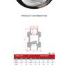 Flowcolour UPVC 25mm-32mm Gray Swing Check Valve Non-Return Flap Valve One Way Valve Fish Tank Connector Pipe Fittings