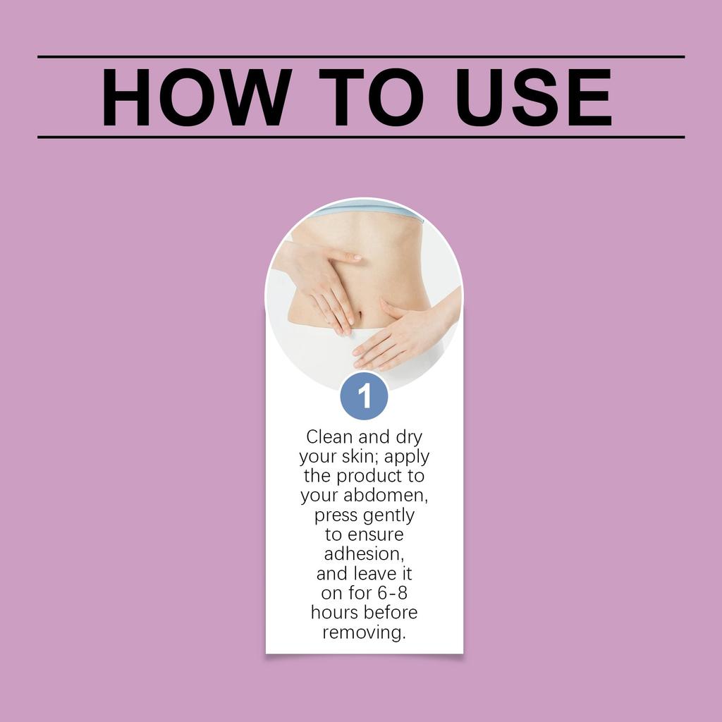 Slimming Micro-needle Patch, Body Shaping And Loss Lazy Firming Belly Button Patch, Big Belly Care Lazy Shaping Auxiliary Product