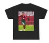 Men's Casual Wear Tee Portugal C Ronaldo CR7 Short Sleeved T-shirt Women Loose Large Size Tshirt Cotton No. 7 Riyadh Jersey Tops