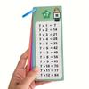 0-12 Multiplication Charts, Times Table Cards, Self Check Math Learning Tool, Mathematical Training, Teaching Aids