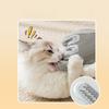 Silicone Fabric Cat Massager Grooming Glove Dog Shedding Hair Brush Pet Bath Cleaning Supplies Comb Double Sided Gloves Pet Application Hair Remover