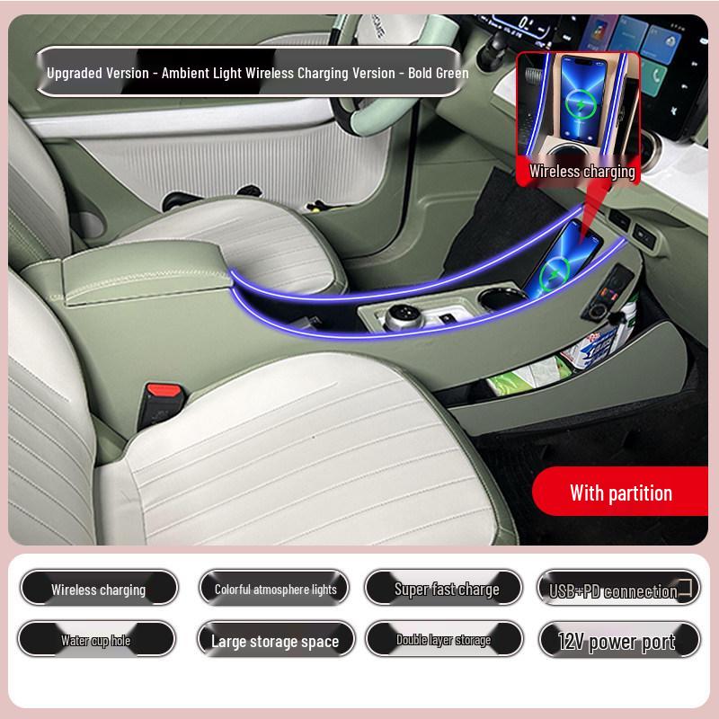 Geely Panda Mini Armrest Box - Central Modified Interior