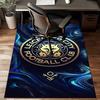 Fc Crest Design Printed Office Carpet Chair Cushion  Entryway Rug, Rugs for Living Room, Bedroom Christmas Gifts