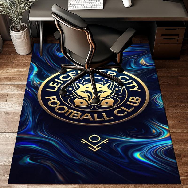 Fc Crest Design Printed Office Carpet Chair Cushion  Entryway Rug, Rugs for Living Room, Bedroom Christmas Gifts