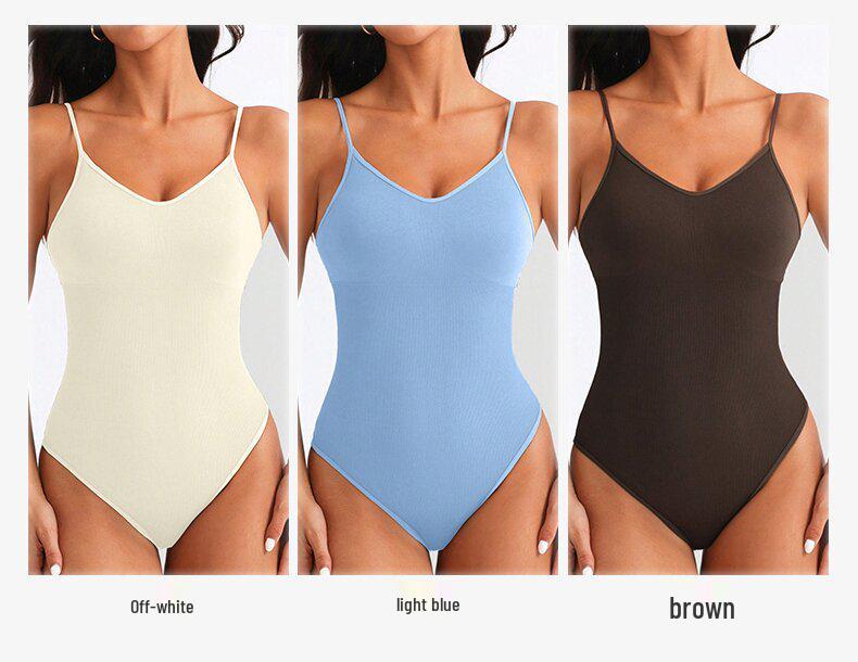 Dams Bodysuit med Öppen Rygg och Trosa med Magekontroll, Midjetränare & Stusslyftare