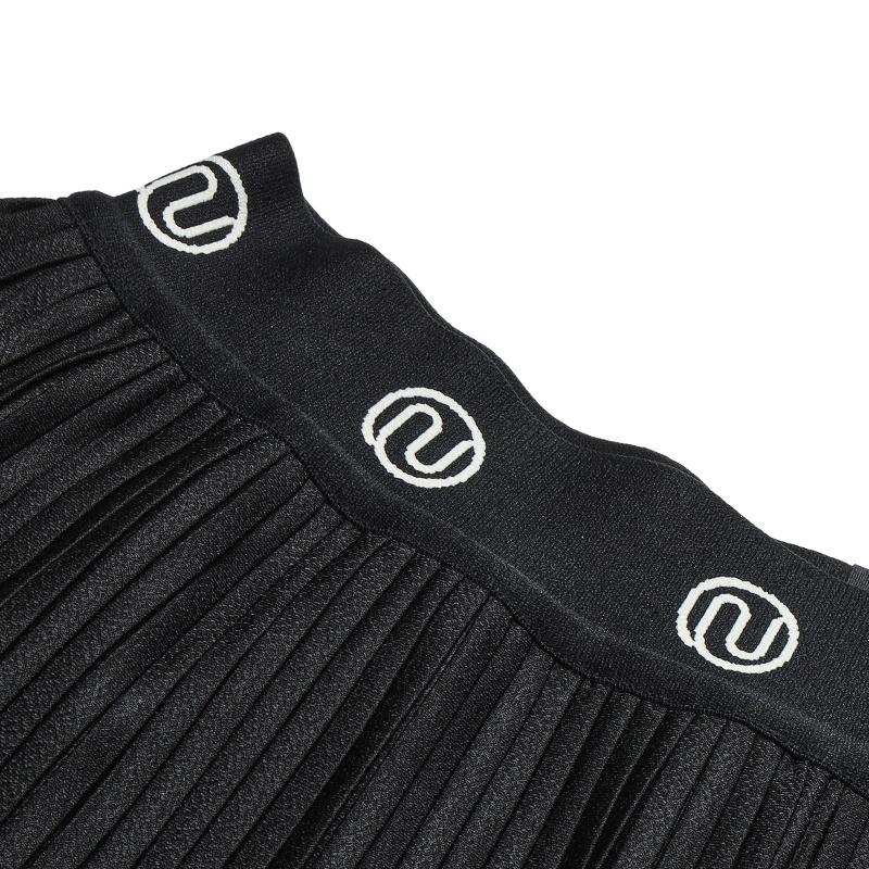 FILA By Naoki Takizawa Fashion Minimalist Elegant Flowing Versatile Loose Comfortable Casual Pants Women pants Black F11W542603FBK