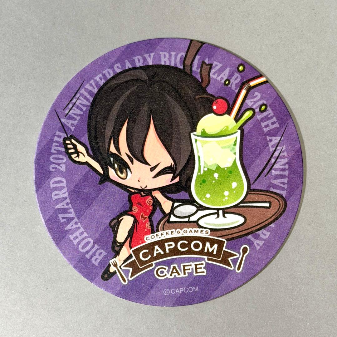 [USED] Resident Evil Capcom Cafe Bonus Coaster - Ada