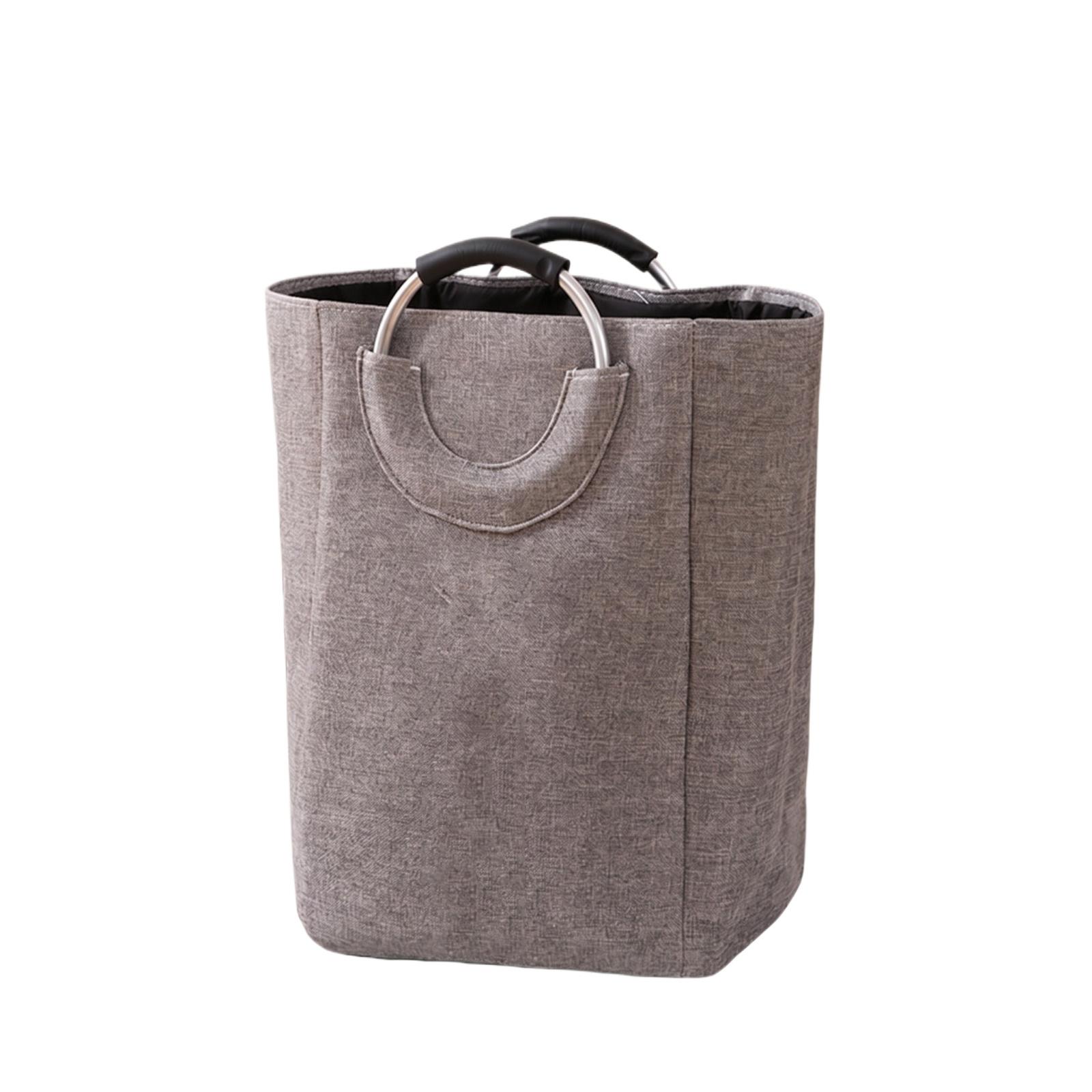 

Large Capacity Laundry Basket Storage Bin Durable Fabric Foldable Organizer for Clothes Toys Blankets with Handles for Easy Carrying one size