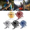Fly Reel Right Handed Mini Lightweight Fishing Reel 53mm/50g Aluminum Alloy Ice Fishing Wheel Reel Spools Tackle Reel