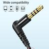 Wired Earphone In-ear Bass Noise Reduction Ergonomic Deep HiFi Sound Mobile Phone Earbud