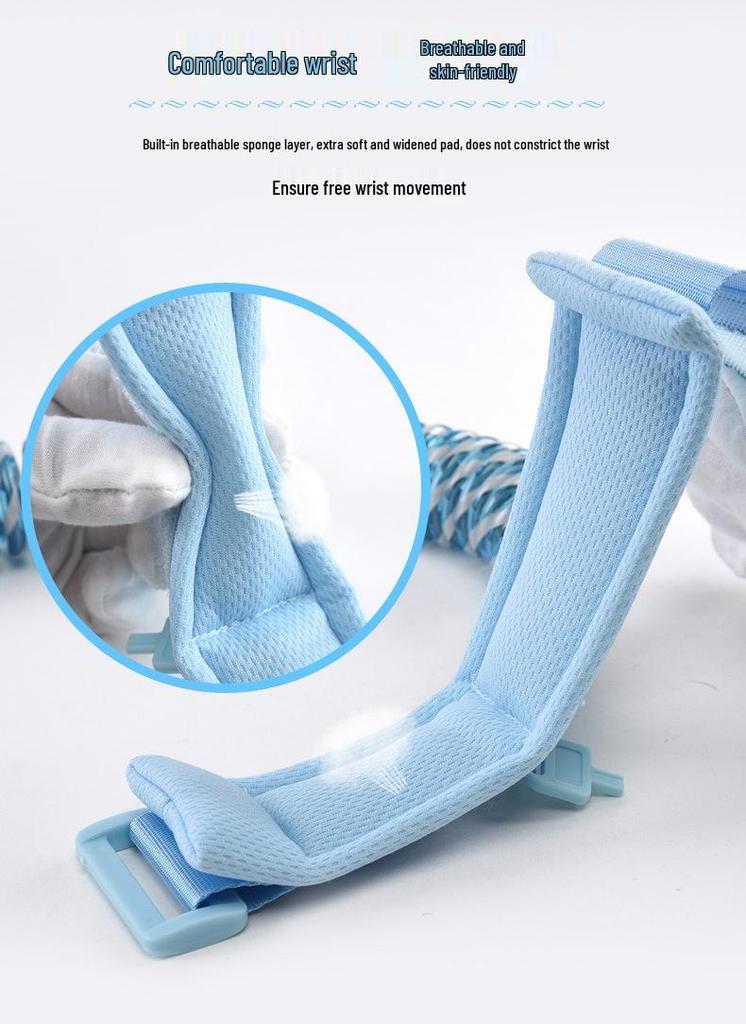 Children's Anti-Lost Wristband & Leash - Reflective Key Style for Toddlers & Strollers