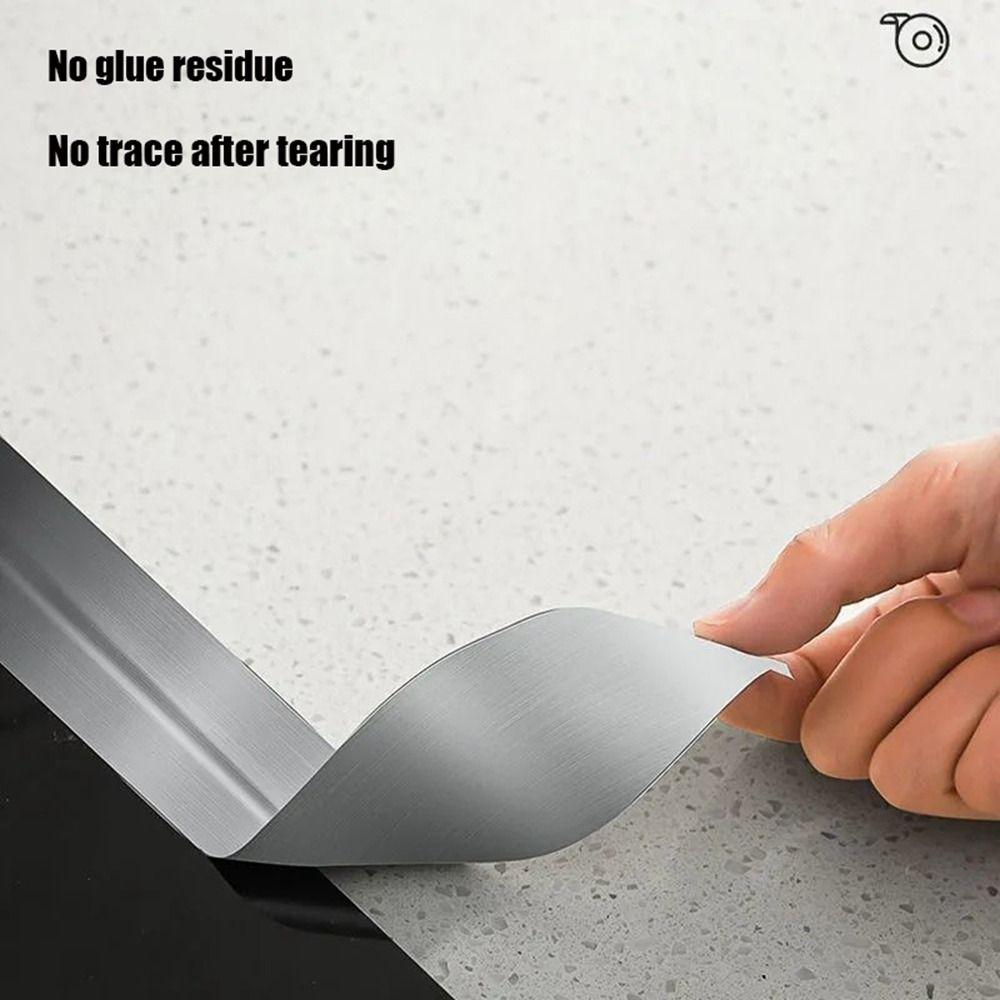 Stove Self Adhesive Bathroom Kitchen Accessories Caulk Strip Sink Sticker Aluminum Foil Tape