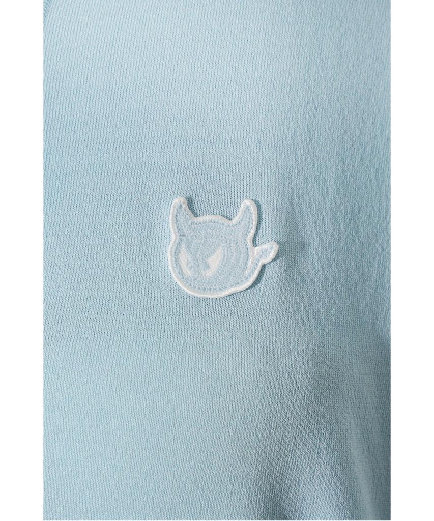 WAAC Women Big Collar Knit Hybrid Polo Wwtbm26301Bul