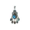 Handmade Labradorite Pendant: 925 Sterling Silver Designer Jewelry