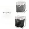 1 Piece of Large-Capacity Clothing Storage Laundry Bag With Handle Dirty Clothes Storage Basket Foldableable Toy Sundry Storage Basket
