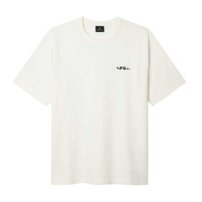 T-shirt Premium en Coton Brodé Logo Paul Smith Mixte Adulte