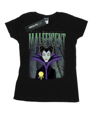 Womens/Ladies Sleeping Beauty Maleficent Montage Cotton T-Shirt