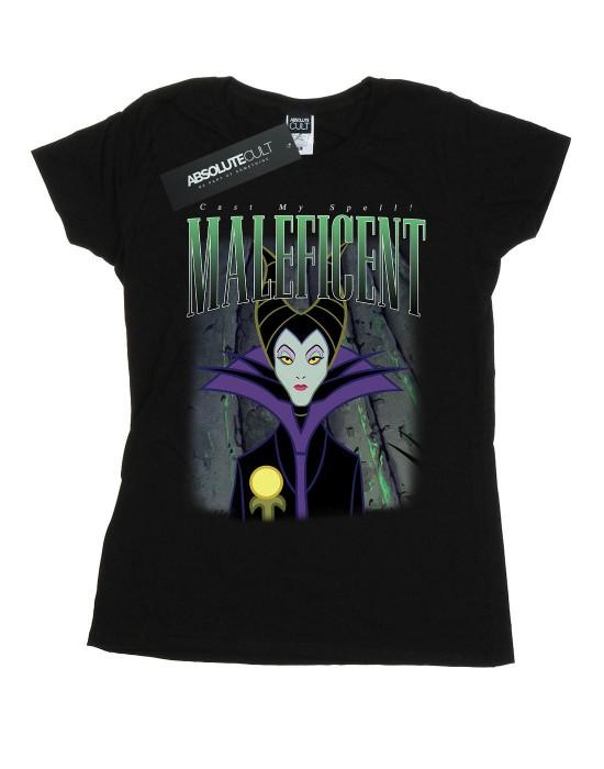 Disney Dámské/Dámské bavlněné tričko Šípková Růženka Zloba Montáž