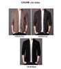Men's Slim Fit Spring/Autumn Knit Cardigan with Pockets - Solid Color Korean Style Outerwear