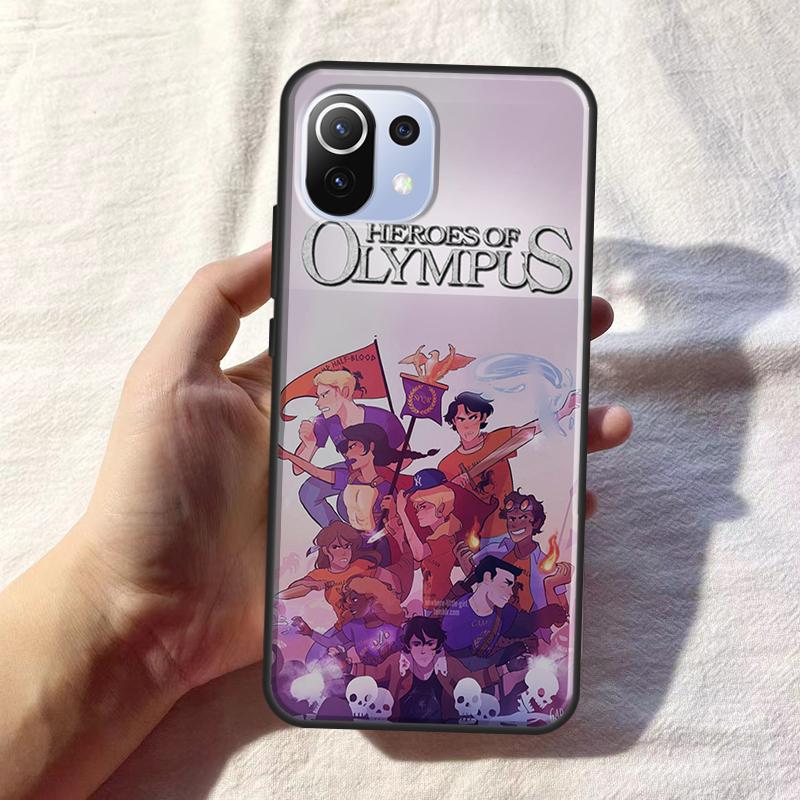 Cartoon Movie P-Percy Jackson For Xiaomi 11T 12T 13 Pro 12 Lite Case For POCO X3 X5 Pro X4 F4 GT F3 M5s F5 Pro Cover Coque