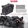 KEMIMOTO Motorcykel Sidoväska 12L Motorcykel Sadelväska Motorcykelväska Sidoväska Allmän Användning Vattenavvisande Dryckeshållare Inkluderad Förvaring av Tillbehör