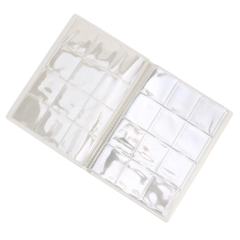 120-Grid Coin Collecting Book with 10 Pages Lightweight Coin Storage Case Organizer Holder Album for Collectors