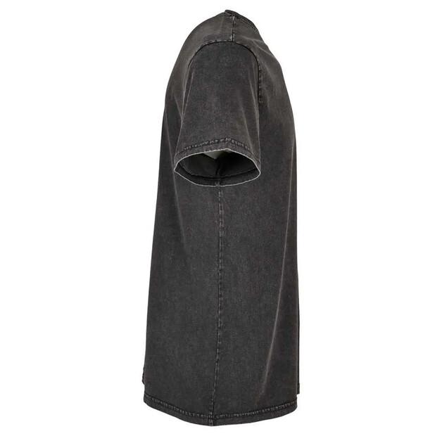 Build Your Brand Kurzarm-T-Shirt Acid Washed